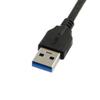 JSER USB 3.1 Type-C Dual Screw Locking to Standard USB3.0 Data Cable 1.2m Panel Mount Type for Industrial Camera view 3