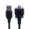 JSER USB 3.1 Type-C Dual Screw Locking to Standard USB3.0 Data Cable 1.2m Panel Mount Type for Industrial Camera view 4