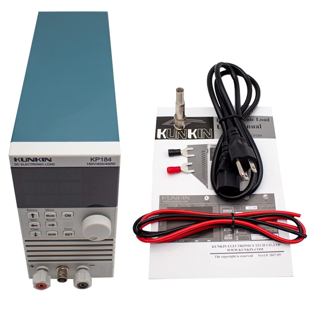 KP184 DC Electronic Load Battery Capacity Tester Internal Resistance Tester Power Testers MODBUS RS485/232 400W 40A