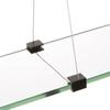 Spancraft Glass CR-4.75x36-Black Crane Glass Shelf, Black, 4.75" x 36" view 3