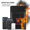 Fireproof Money & Document Bag, MoKo File Document Organizer 15" x 11" Fire & Water Resistant Cash & Envelope Holder, Protect Your Valuables, Documents, Money, Zipper Closure for Protection, Black view 4