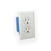 Minigadgets BBWIFIWALLOUTLET Wall Outlet with 1080P Wi-Fi Camera view 2