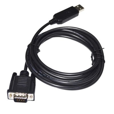 GKJHTED USB to D-SUB DB9 9PIN MALE ADAPTER RS-232C CONVERTER SERIAL CABLE(1.8m,Straight Wiring)