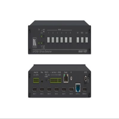 Kramer VS-611DT, 4K60 HDMI HDBaseT PoE Auto Switcher