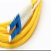 17 Meter Singlemode Duplex Fiber Optic Cable (9/125) - LC to LC - Yellow view 2