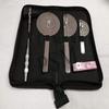 Goniometer Set of 3 Pc Made Stainless Steel with Hammer and Measuring Tape view 2