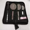 Goniometer Set of 3 Pc Made Stainless Steel with Hammer and Measuring Tape view 3