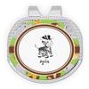 YouCustomizeIt Personalized Safari Golf Ball Marker - Hat Clip - Silver view 1