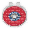 YouCustomizeIt Personalized School Mascot Golf Ball Marker - Hat Clip - Silver view 1