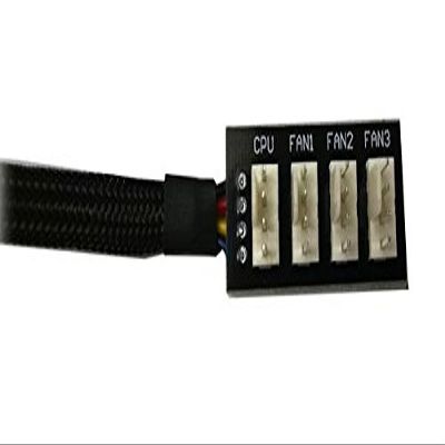 4-Pin PWM Power Distribution PCB 4-Way Block Fan Hub Power Splitter (CO322) MOD0087