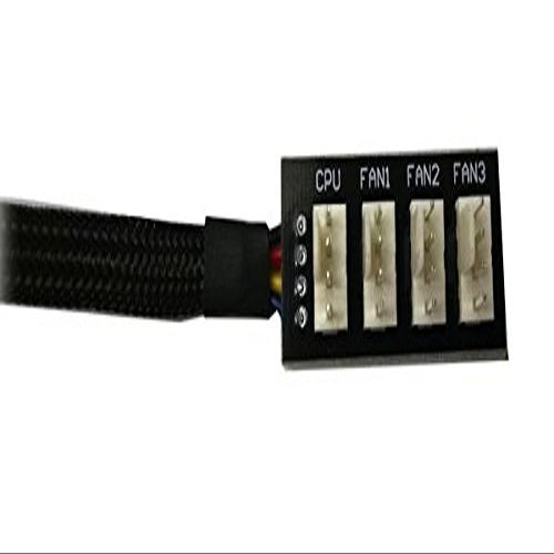 4-Pin PWM Power Distribution PCB 4-Way Block Fan Hub Power Splitter (CO322) MOD0087