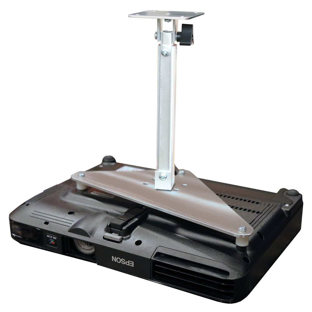 PCMD, LLC. Projector Ceiling Mount Compatible with Epson EB-1771W 1775W 1776W 1780W 1781W 1785W 1795F (Telescoping 13-20-Inch Extension)