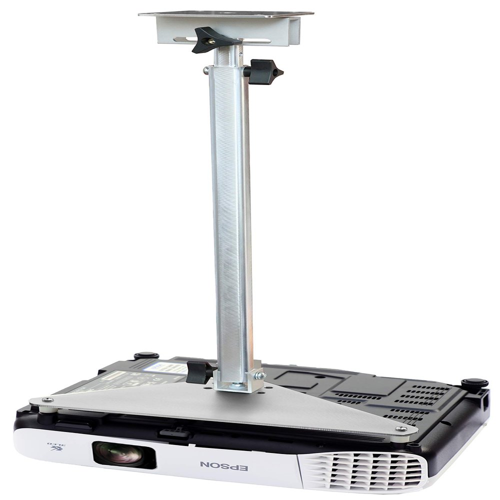 PCMD, LLC. Projector Ceiling Mount Compatible with Epson EH-TW650 TW650S TW5600 TW5650 with Lateral Shift Coupling (Telescoping 23-30-Inch Extension)