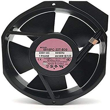 5915PC-22T-B30 50/60HZ 3200RPM AC 220V 40/38W 17238 bearing blower fan heat sink