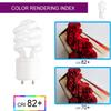 Dysmio 13 Watt Mini Spiral - GU24 Base - Mini-Twist CFL Light Bulb 60 Watt Equivalent 2700K Pack of 4 view 4