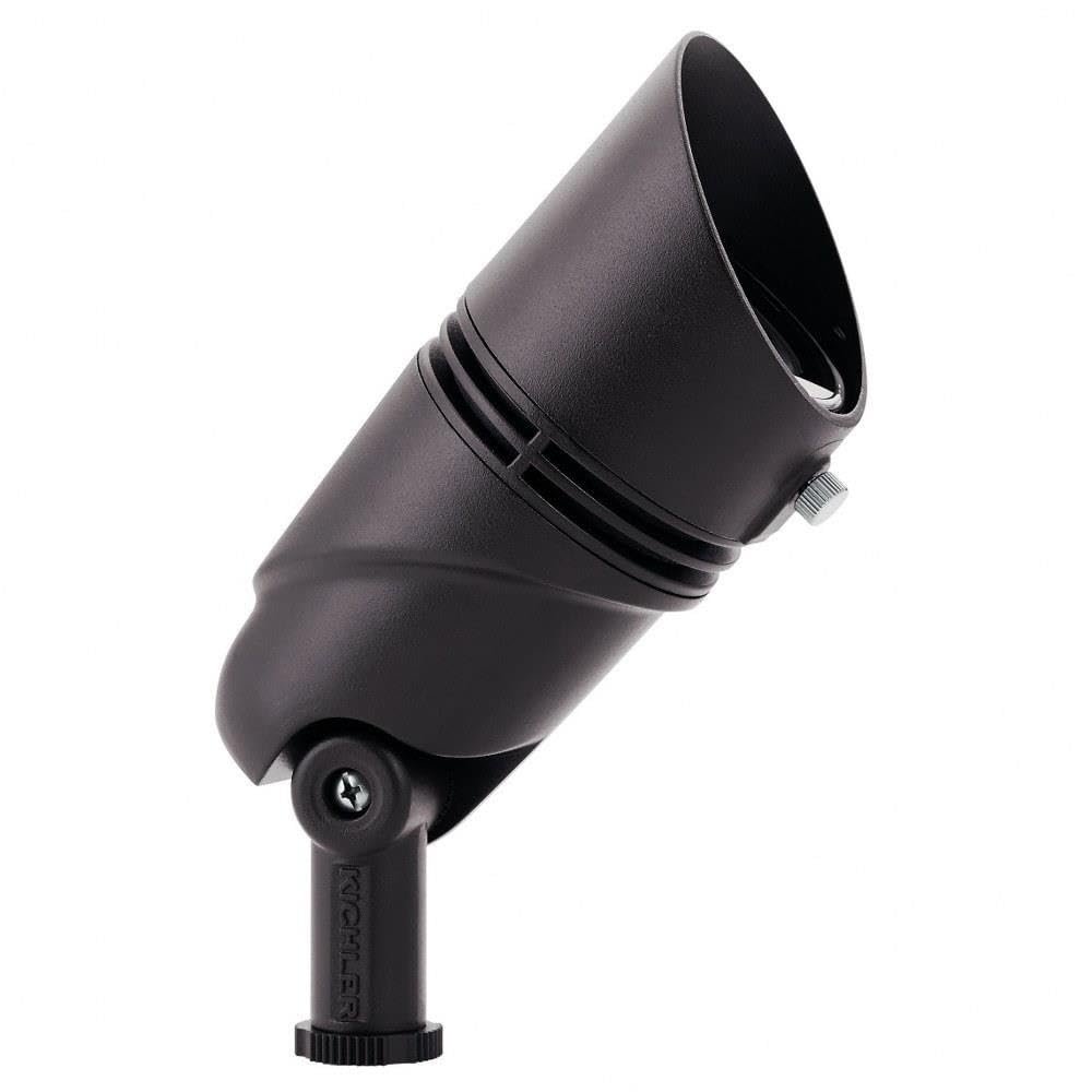 Kichler 16018AZT27 Transitional Accent from Landscape LED Collection in Bronze/Dark Finish, 6.00 inches