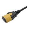 Tripp Lite Plug Lock Inserts for Detachable C13 Power Cord /C14 Inlet Yellow 100 Pack (PLC14YW) view 2