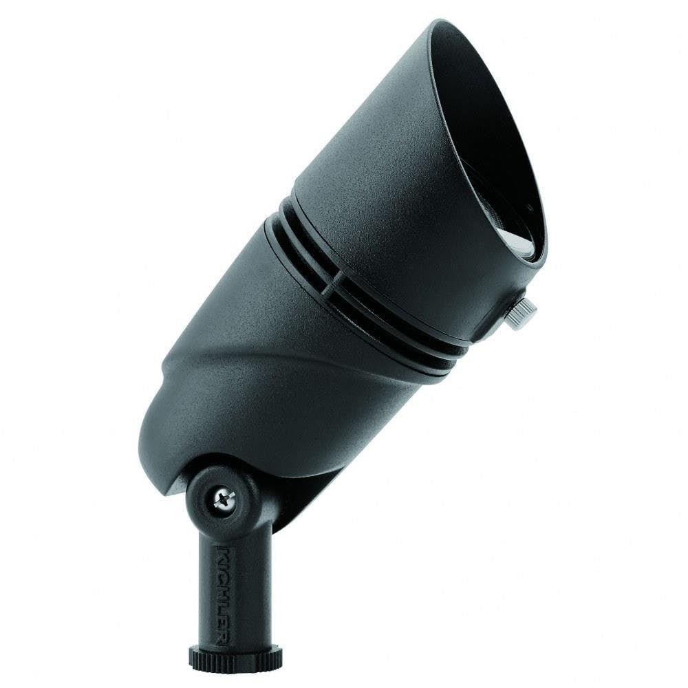 Kichler 16018BKT27 Transitional LED Landscape Accent from Landscape LED Collection in Black Finish, 6.00 inches