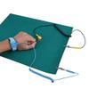 Anti-Static Wrist Strap ESD Ground Mat Set for Phone Repair, Computer & Electronics Maintenance - Includes Wrist Strap and 2 Ground Cables view 1