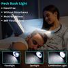 LUXJET Neck Reading Light & Book Light for Reading in Bed - Hands Free, 6 Brightness Levels, 360 Flexible Arms, 80-Hour Rechargeable - Reading, Knitting, Camping, Repairing - Gifts for Book Lovers view 2