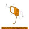 Mopar 1JG681WLAJ Door Mirror (Right) Chrysler Town and Country Dodge Grand Caravan view 2