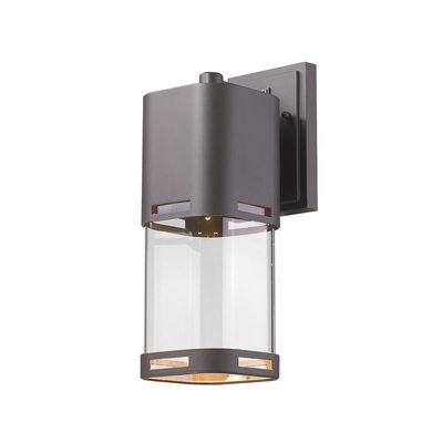 Z-Lite 562M-DBZ-LED Lestat Outdoor Wall Sconce, 1-Light 14 Watts, Deep Bronze