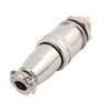 uxcell XS9JK-5P AC 250V 6A 9mm Thread Metal Panel Male Female Aviation Connector Adapter view 3