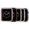 Simpeak 5PACK Soft Back Case Compatible with Apple Watch Series 9 8 7 (41mm 45mm) Series 6 SE 5 4(40mm 44mm) Series 3 2 (38mm 42mm),Clear/Black/Pink/Rose Gold/Silver, (No Screen) (38mm) view 2