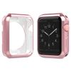 Simpeak 5PACK Soft Back Case Compatible with Apple Watch Series 9 8 7 (41mm 45mm) Series 6 SE 5 4(40mm 44mm) Series 3 2 (38mm 42mm),Clear/Black/Pink/Rose Gold/Silver, (No Screen) (38mm) view 3