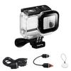 Suptig Replacement Waterproof Case Protective Housing Compatible for GoPro Hero 7 Black Hero 5 Gopro Hero 6 for Underwater Charge Use Water Resistant up to 164ft (50m) view 1