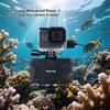 Suptig Replacement Waterproof Case Protective Housing Compatible for GoPro Hero 7 Black Hero 5 Gopro Hero 6 for Underwater Charge Use Water Resistant up to 164ft (50m) view 4