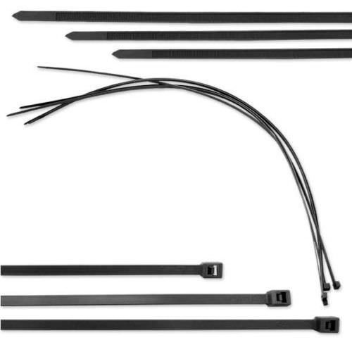 20,000 Pack 8" Heavy Duty Black Nylon UV Resistant Zip Tie