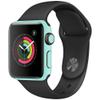 MightySkins Skin Compatible with Apple Watch Series 2 38mm - Solid Seafoam | Protective, Durable, and Unique Vinyl Decal wrap Cover | Easy to Apply, Remove, and Change Styles | Made in The USA view 1