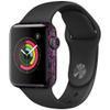 MightySkins Skin Compatible with Apple Watch Series 2 38mm - Purple Style | Protective, Durable, and Unique Vinyl Decal wrap Cover | Easy to Apply, Remove, and Change Styles | Made in The USA view 1