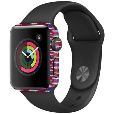 MightySkins Skin Compatible with Apple Watch Series 2 38mm - Saltwater Collage | Protective, Durable, and Unique Vinyl Decal wrap Cover | Easy to Apply, Remove, and Change Styles | Made in The USA