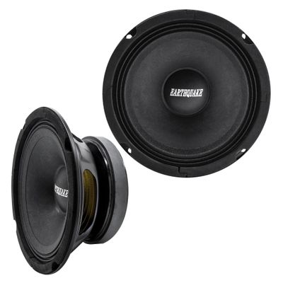 Earthquake Sound PR-EQ68 6.5-inch 8-Ohm Cloth Surround Speakers - Open Basket, 200 Watts Max (Pair)