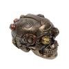 Treasure Gurus Steampunk Machinery Desktop Skull Diversion Hidden Compartment Stash/Cash Box view 2