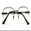CessBlu Bendable Memory Titanium,Blue Light Blocking,Half-Rim Computer Reading Glasses(Black) +1.75 view 1
