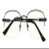 CessBlu Bendable Memory Titanium,Blue Light Blocking,Half-Rim Computer Reading Glasses(Gunmetal) +0.75 view 1