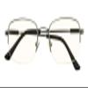 CessBlu Bendable Memory Titanium,Blue Light Blocking,Half-Rim Computer Reading Glasses(Silver) +0.75 view 1