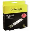 Intenso Internal M.2 SSD SATA III Top, 512GB, 550MB/s, Solid State Drive view 2