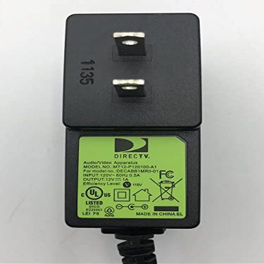 DirecTV Power Supply Adapter MT12-P120100-A1 AC / DC 12v 1amp for DECABB1MR0-01