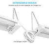 LEONLITE 2-Pack 4FT Motion Sensor LED Utility Shop Light, 40W, 5000K view 3