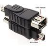 CablesOnline 6-Pin Female to 4-Pin Male IEEE-1394a Firewire Adapter, AD-FW2 view 2