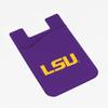 Guard Dog Silicone Credit Card Holder/Phone Wallet - LSU Tigers view 2