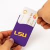 Guard Dog Silicone Credit Card Holder/Phone Wallet - LSU Tigers view 4