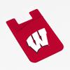 Guard Dog Silicone Credit Card Holder/Phone Wallet - Wisconsin Badgers view 2