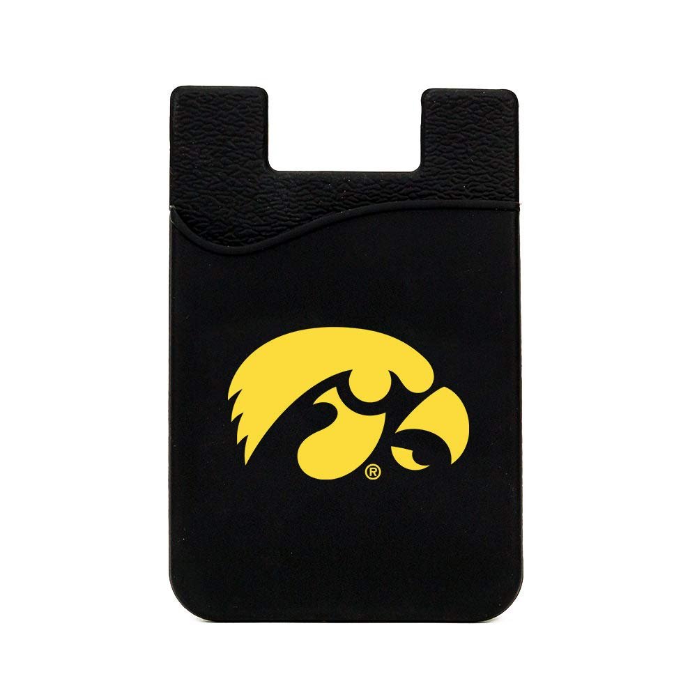 Guard Dog Silicone Credit Card Holder/Phone Wallet - Iowa Hawkeyes