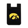 Guard Dog Silicone Credit Card Holder/Phone Wallet - Iowa Hawkeyes view 1