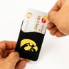 Guard Dog Silicone Credit Card Holder/Phone Wallet - Iowa Hawkeyes view 4
